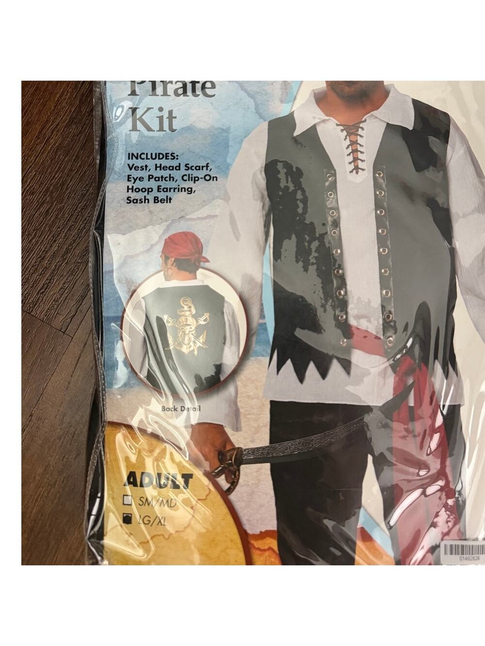 Spirit Adult Pirate Costume Kit